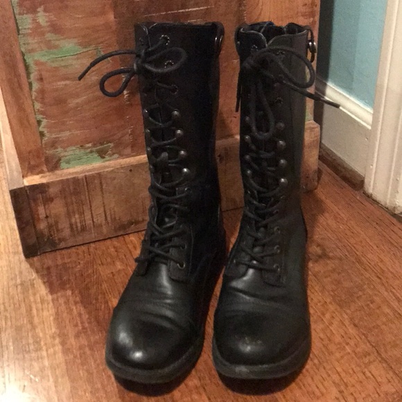 poshmark combat boots